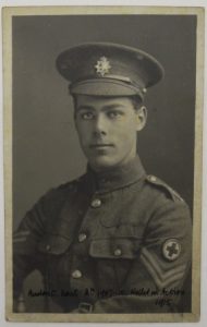 Photograph of Austen Campbell Dent in uniform.