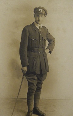 Photograph of Norman Edward Gripper in uniform.